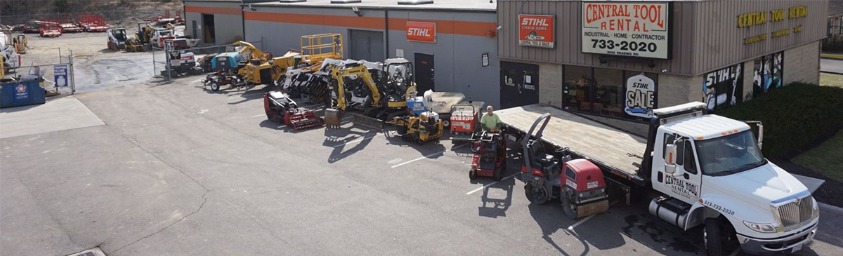 Central Tool Rental construction equipment